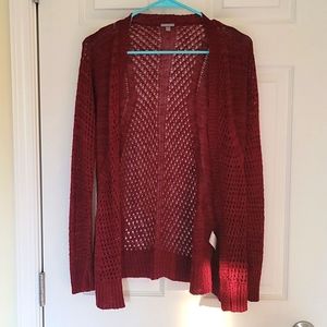 Maroon Cardigan